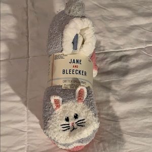 Jane and Bleexker Plush Booties